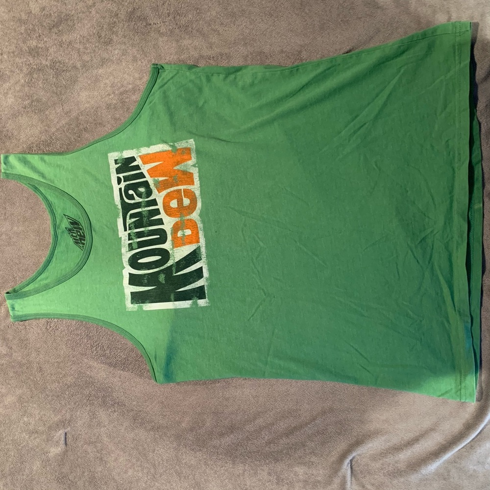 XL Mountain Dew Tank Top